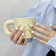 thumbnail image 2 of Leave-in gypsum glue nail pure hand-worn nail polish glue 2024 new Internet celebrity 3d three-dimensional painting micro-carving sand carving, 2 of 5