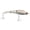 Morning Dawn Chrome, variant on Berkley Magic Swimmer® Freshwater, 4.4 in, Swimbaits, Ghost White (1 Count)