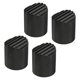 thumbnail image 1 of Escalera Antideslizante Pies Estera 44mm ID Goma Redondo Telescópico Escalera Accesorios Almohadilla Funda Cojín para Escalera Protección Negro Paquete de 4, 1 of 5
