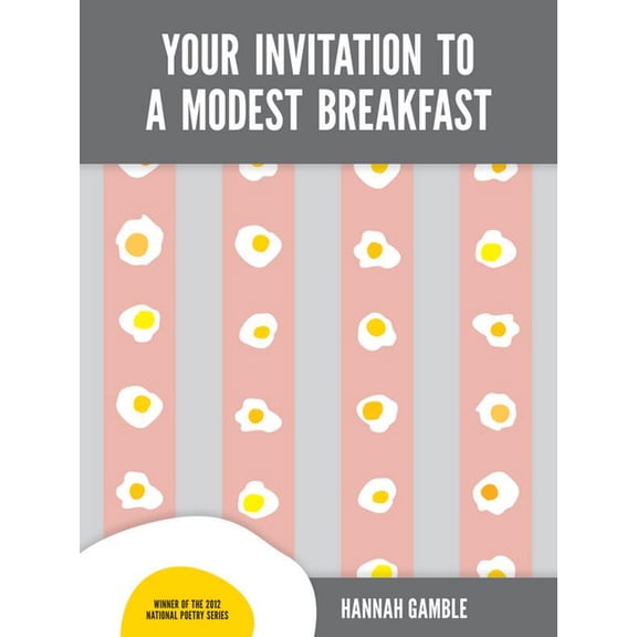 National Poetry: Your Invitation to a Modest Breakfast (Paperback)