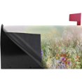 thumbnail image 4 of Spring Summer Flowers Magnetic Mailbox Cover Standard Size for Garden Yard Outdoor Decorations-18 x 20.8", 4 of 5