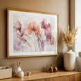 thumbnail image 5 of Ethereal Flower Fantasies Peach Mauve - Painting Floral Flowers Botanical Modern Art Abstract Pastel Surrealism Unframed Wall Art Print 16 x 24 inches, 5 of 7