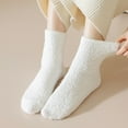 thumbnail image 3 of G&Y Fuzzy Socks for Women, Cozy Fluffy Winter Warm Slipper Socks, 6 Pairs, Set A, 3 of 6