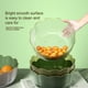 thumbnail image 5 of Multifunctional Large Capacity Fruit Basin Transparent Plastic Fruit Bowl, 5 of 9