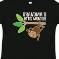 thumbnail image 4 of Inktastic Grandma's Little Monkey Grandchild Boys or Girls Toddler T-Shirt, 4 of 5