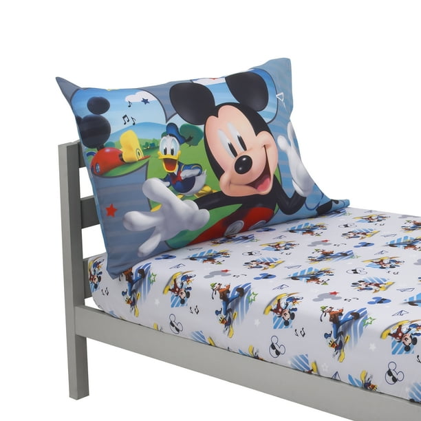 Disney Mickey Mouse 2 Piece Toddler Sheet Set