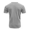 thumbnail image 6 of Men's Casual V Neck Loose Short Sleeve T Shirt - Lightweight Corduroy Fabric Top for Daily Wear and Outdoor Activities Mens T-Shirts Big and Tall T Shirts Slim 6x, 6 of 9