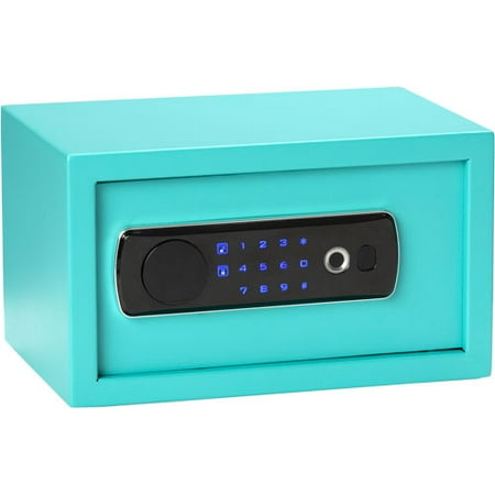 Bulldog BD5012 Duo Teal Powder Coat Digital Keypad 12x8x7 Steel Pistol Vault