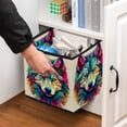 thumbnail image 5 of Wolf Foldable Toy Box Storage Cubes Storage Basket with Handle, 10.8"x10.5"x10.6", Large Capacity, 5 of 6
