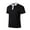 Black, variant on ZVNAΖH Mens Casual Polo Shirts Short Sleeve Button Golf Slim Fit Shirt Summer Tops Performance Moisture Wicking Casual Workout