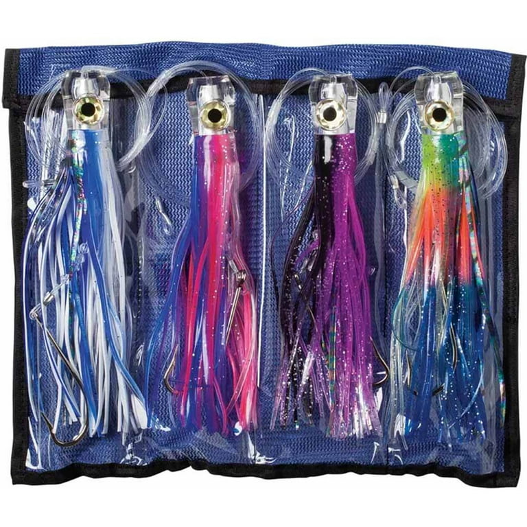 Williamson Wahoo Catcher Rigged 6 Fishing Lure - Blue/Pink/Silver