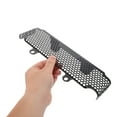 thumbnail image 3 of SEWACC Black Motorcycle Radiator Guard Grille with Debris Shielding Aluminum Alloy 1 PCS, 3 of 6