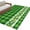 Green, variant on Small Round Rug 3Ft Washable Non-Slip, St. Patrick's Day Circle Area Rugs for Living Room Bedroom, Green Shamrock Grasses Black White Plaid Indoor Floor Mats Carpet Runner for Home Decor