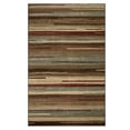 thumbnail image 2 of Modern Stripe Abstract Indoor Area Rug, 7' x 9', Maroon, 2 of 5