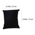 thumbnail image 2 of HEATSHAKING 20Pcs Watch Display Cushions Rectangular Flannel Sponge Protection Watches Museum Exhibits, 2 of 8