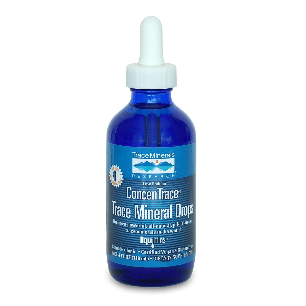 Trace Minerals ConcenTrace Drops, 4 Oz