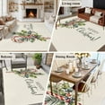 thumbnail image 5 of 8x10 Area Rugs for Living Room, Christmas Non Slip Area Rugs for Kitchen Bedroom Entryway, Xmas Snowflake Botanical Winter Rustic Washable Carpet Runner Rug Floor Mats for Bedroom Home Decor, 5 of 9