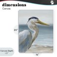 thumbnail image 4 of Stupell Industries Tropical Right Gazing Heron Canvas Art, 16 x 20, by Nan, 4 of 8