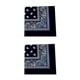 thumbnail image 1 of Injueey Bandana pañuelo Unisex Hip Hop Banda para el cabello negra Pañuelo para el cuello Sombreros deportivos Muñequeras Cabeza Bufandas cuadradas Type4 NO4 Injueey CBP119274, 1 of 5