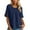 Navy, variant on Women Blouses Boating Workout Shirts Long Sleeve Misses Long Sleeve Tees Womens plus Size Tops 3/ 4 Tunic Tops for Women Shirt Fitted Silk plus Size Camisoles Blue S