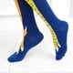 thumbnail image 4 of Medias Calcetines divertidos con patrón de patas de pollo - Accesorios de cosplay de animales (costura azul L), 4 of 6