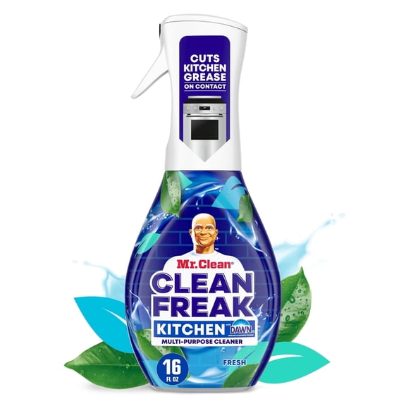 Mr. Clean Clean Freak Fresh Kitchen Multi Purpose Degreaser, 16oz