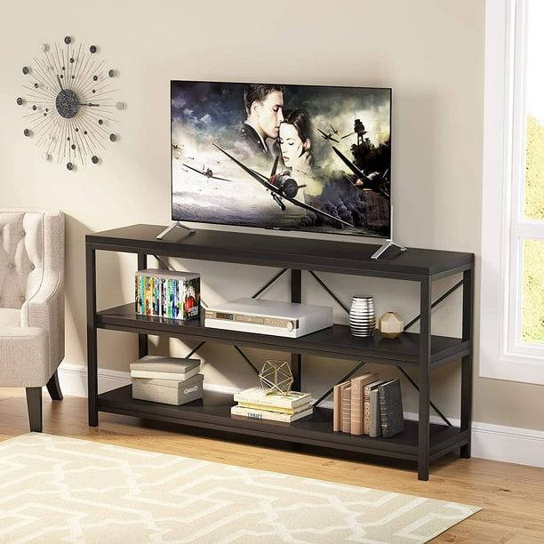 Sofa Table, 3 Tiers Sofat Table Narrow Long Sofa Table TV Stand with