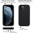 thumbnail image 1 of Mistaha Étui de Protection Robuste pour iPhone 12 Pro Max - Noir 3 Couches Absorbant les Chocs, 1 of 4