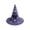 C, variant on Kumdkdwn Halloween Witch Hat Quilted Embroidered Polyester Costume Accessory Wide Brim Gothic Wizard Hat for Party Cosplay Halloween Decor Gift