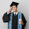 thumbnail image 5 of Haiem Peacock Pattern Graduation Stole 2024 | Premium Satin Sash for Graduation Ceremony, 5 of 7