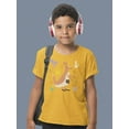 thumbnail image 2 of Doodle Style Kangaroo T-Shirt Juniors -Image by Shutterstock,  x-Small, 2 of 4