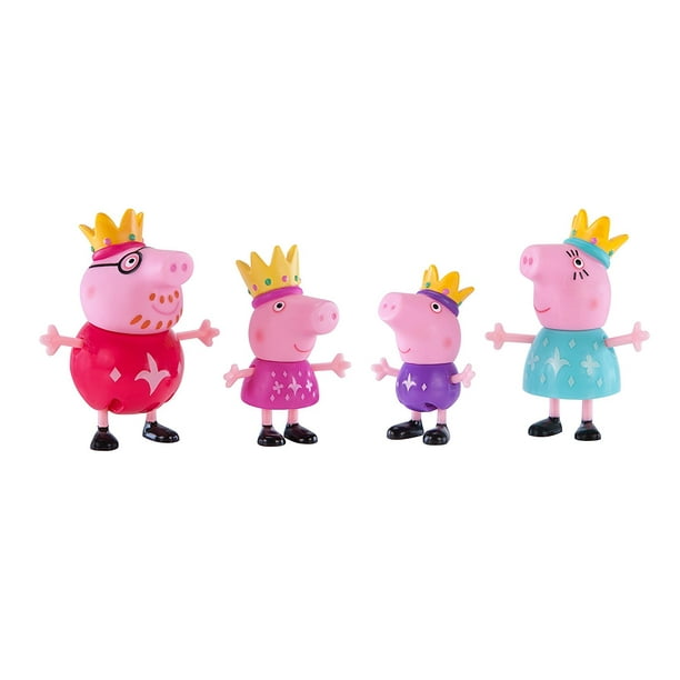 PEPPA PIG 4 Figure Pack (Royal Family)