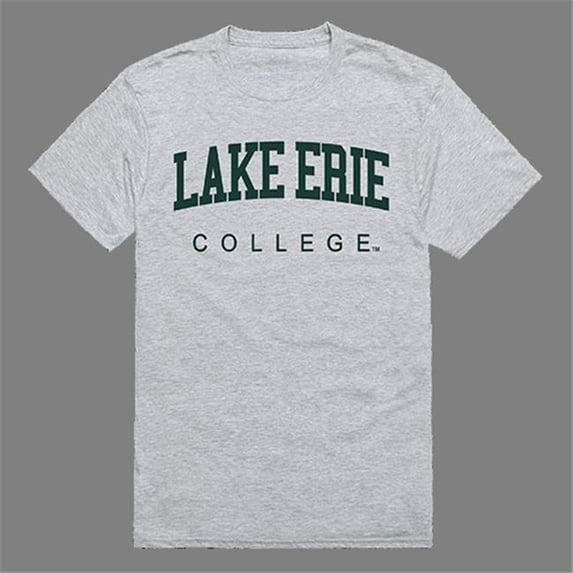 W Republic Products Lake Erie College Game Day Tee, Heather Grey - Large