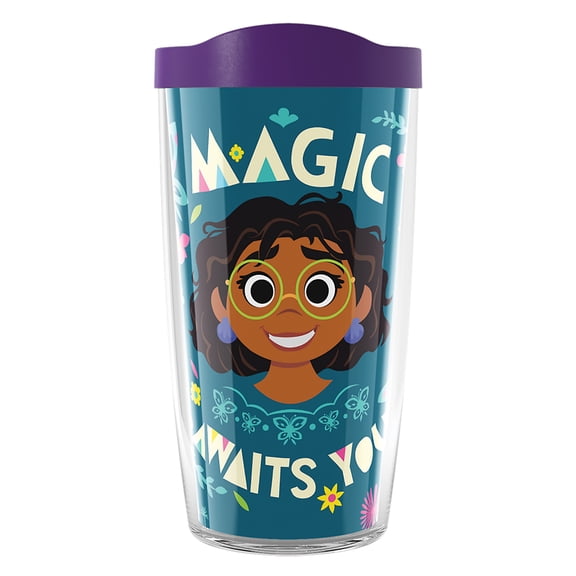 Tervis  Disney - Encanto Made in USA Double Walled Insulated Travel Tumbler, Clear - 16oz