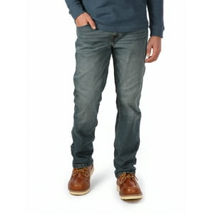 George Men's Slim Fit Bootcut Jeans