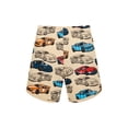 thumbnail image 5 of QEFJNO 2-8Y Kids Boys Cotton Pajamas Set 2PCS Short Sleeve Top and Shorts for Toddler Boys Cars Printed Pjs Summer, 5 of 10