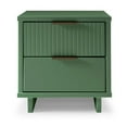 thumbnail image 4 of Manhattan Comfort Granville Nightstand 2.0 in Sage Green - Solid Wood - Set of 2, 4 of 13