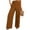 Brown, variant on Zedker Wide Leg Pants for Women Flowy High Waisted Lounge Pants Loose Fit Casual Yoga Palazzo Pants with Pockets