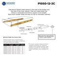 thumbnail image 4 of Hickory Hardware Drawer Slide Collection Ball Bearing Full Ext 12" - Cadmium, 4 of 6
