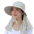 thumbnail image 5 of RUOYING Sunhat UV Sun Protection Hat Garden Removable Neck Face Flap Hat Cap4, 5 of 8