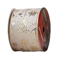 thumbnail image 1 of Cinta navideña decorativa multiusos para manualidades navideñas de 9 m Beige B, 1 of 9