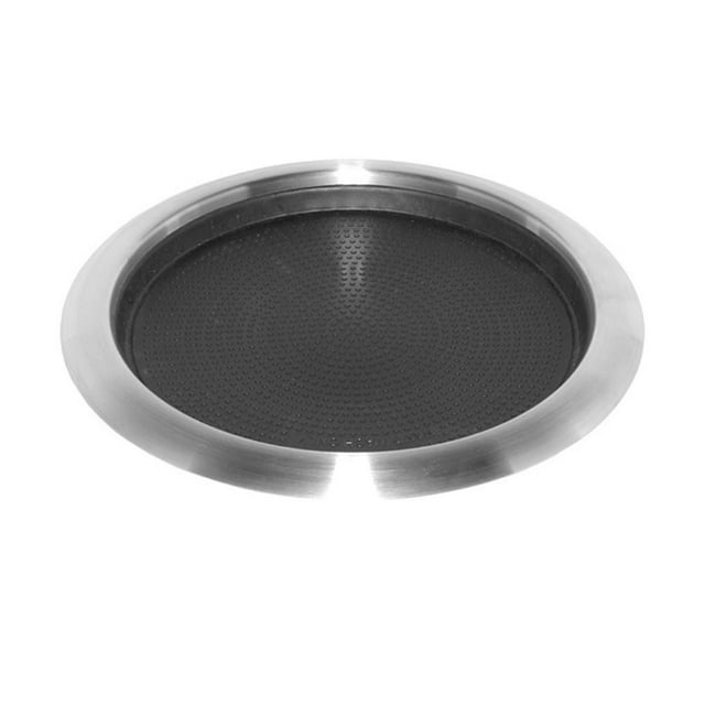 Service Ideas TR119RI Plateau, Acier Inoxydable 18/8, Insert Amovible, 11 Pouces x 9 Pouces, Argent
