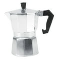 thumbnail image 1 of Dekaim Pot à Moka, 3/6/9/12 Tasses en Aluminium de Type Italien Pot à Moka cafetière Expresso cuisinière Bureau à Domicile Utilisation Chaude(150ML 3cups), 1 of 11