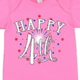 thumbnail image 4 of Inktastic Happy 4th- Fourth of July firework Boys or Girls Baby Bodysuit, 4 of 5