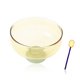 thumbnail image 1 of Tazones/tazas de postre de vidrio con patas de colores con patrón de diamantes de cristal de colores: para postre, helado, batido, fruta, ensalada, fiesta de bodas, 1 of 5