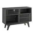 thumbnail image 4 of Modway Render Mid-Century Modern Two-Tier Display Stand in Charcoal, 4 of 15