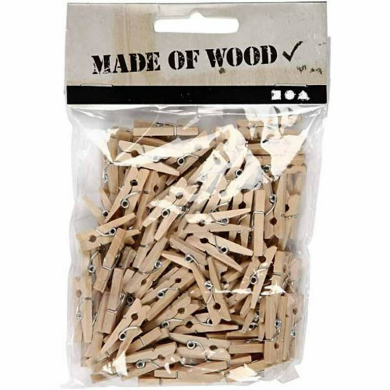 Mini Wooden Clothespins Wood 2019 New Wooden Clothes Clip Photo Paper Peg  Pin Clothes Pins Art Craft Photo Hanging Clips From Zeal_web, $2.22