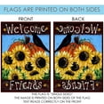 thumbnail image 5 of Toland Home Garden Welcome Friends Welcome Fall Flag Double Sided 28x40 Inch, 5 of 5