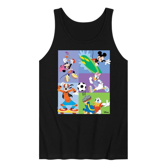 Disney - Mickey Mouse And Friends Sports - Men's Sleeveless Graphic Tank