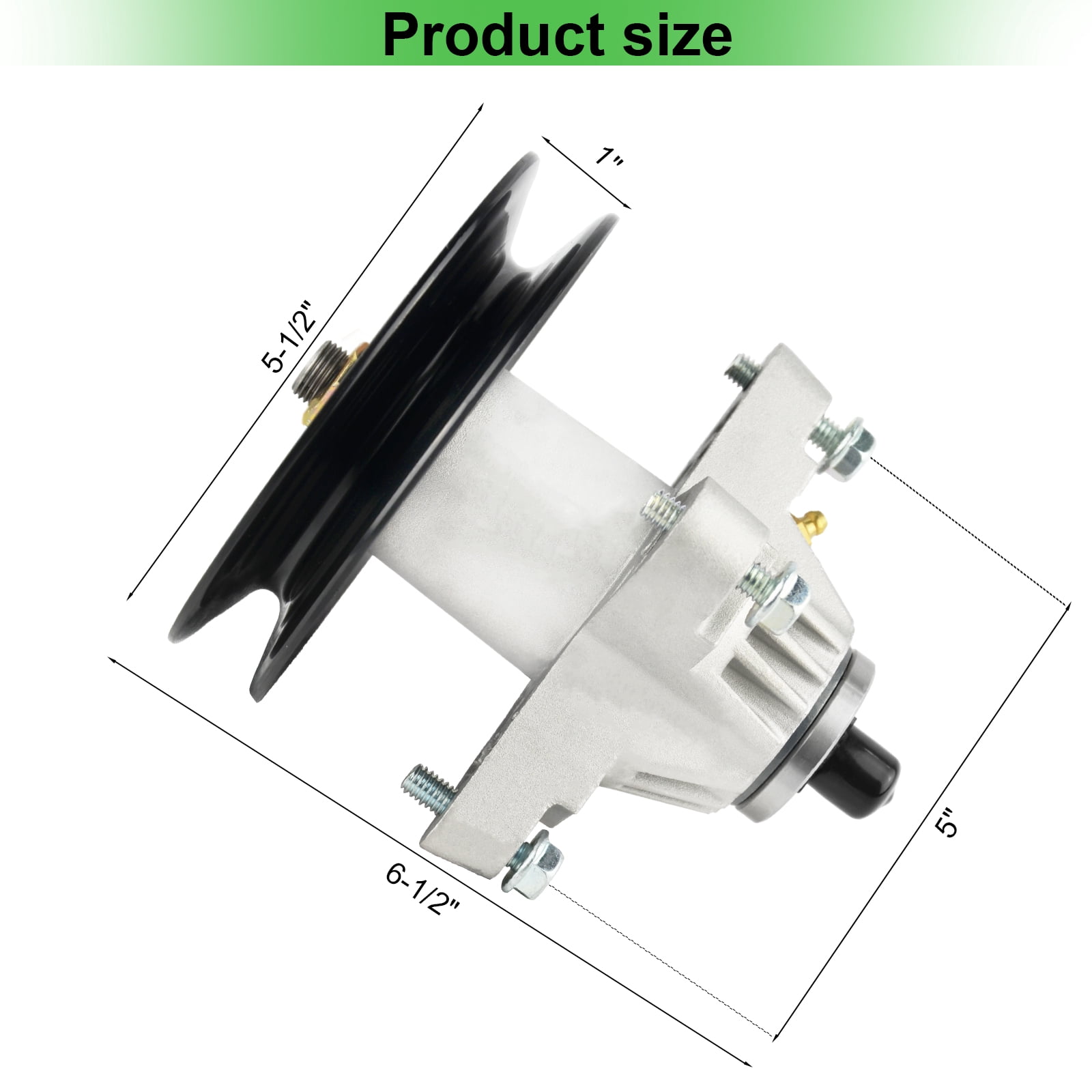 OakTen Replacement Mower Deck Spindle Assembly for Cub Cadet MTD Troy Bilt 618-04126 618-04126A 918-04125 918-04125B 918-04125C 918-04126 918-04126A 918-04126B 50 54 inch Deck